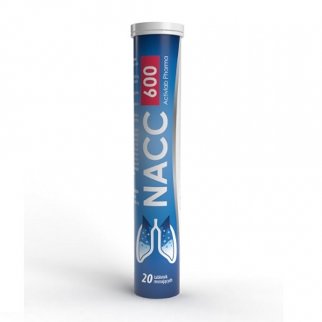 NACC 600mg 20 comp. efervescentes